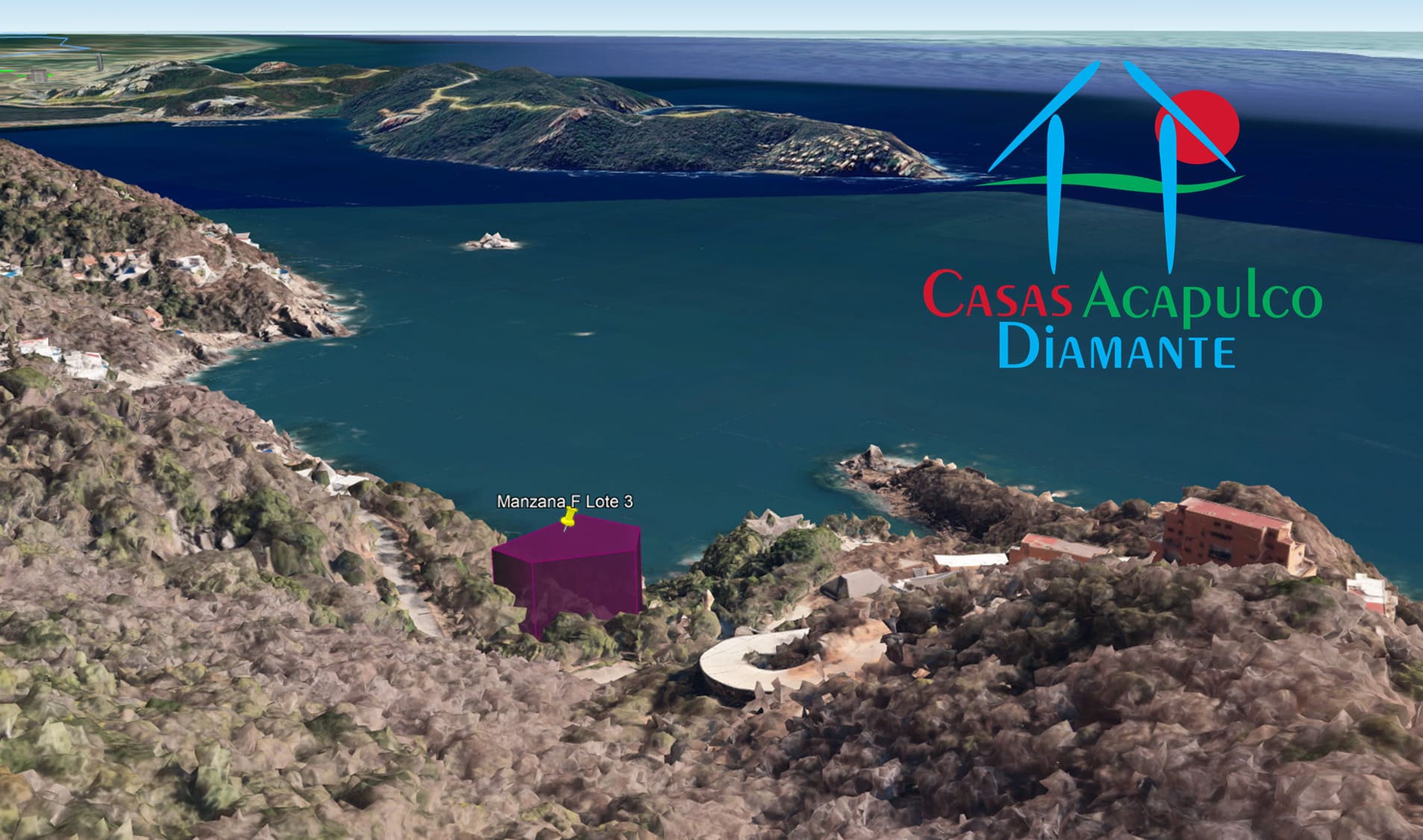 Terreno Brisas del Marqués Manzana F Lote 3 - Ubicación satelital y entorno 8